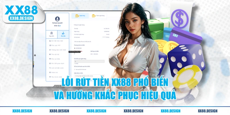 Lỗi rút tiền XX88 phổ biến và hướng khắc phục hiệu quả